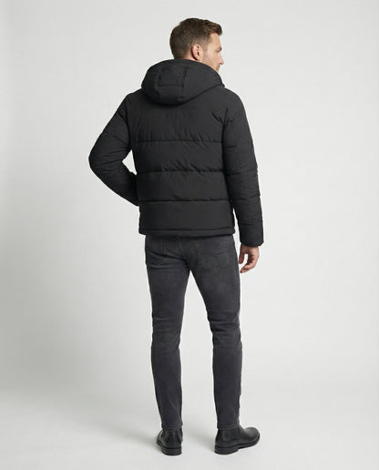 Herren Pufferjacke Warm Winterdaunenjacke