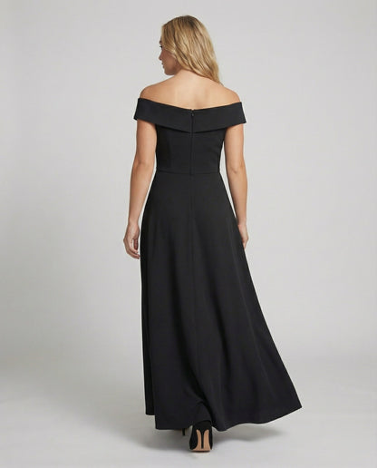 Eveloria Damen Off-Shoulder Abendkleid Lang Elegantes