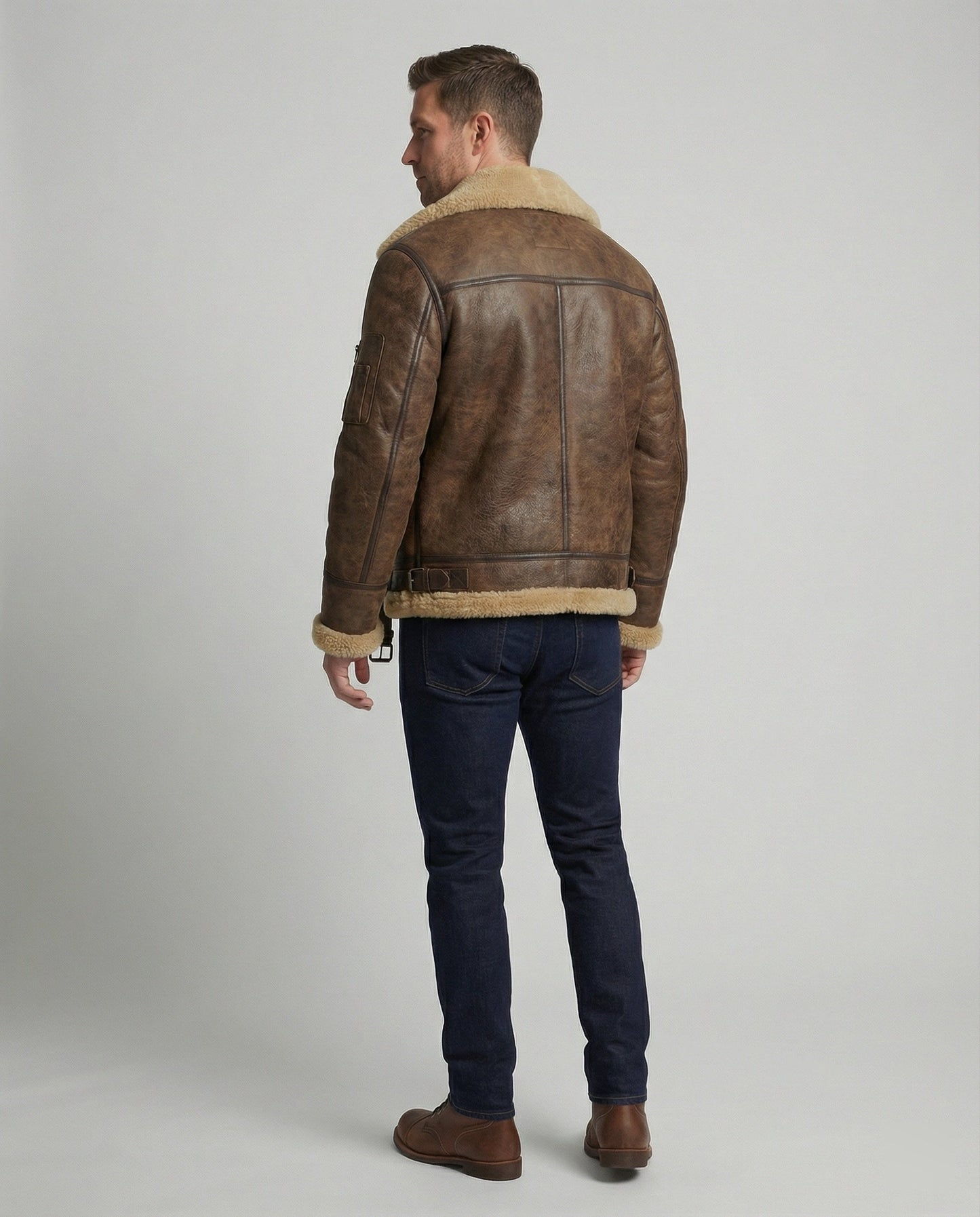 Herren Stehkragenjacke