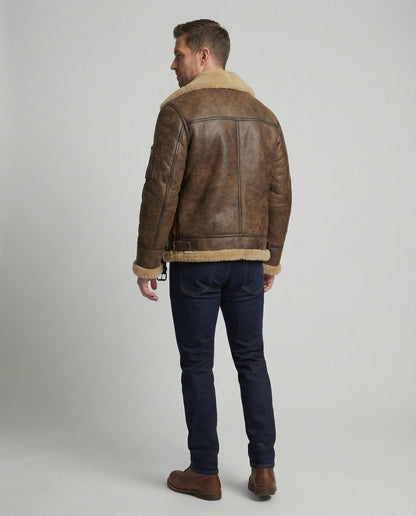 Herren Stehkragenjacke