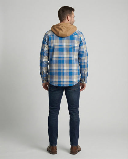 Herren Gefütterte Holzfällerjacke