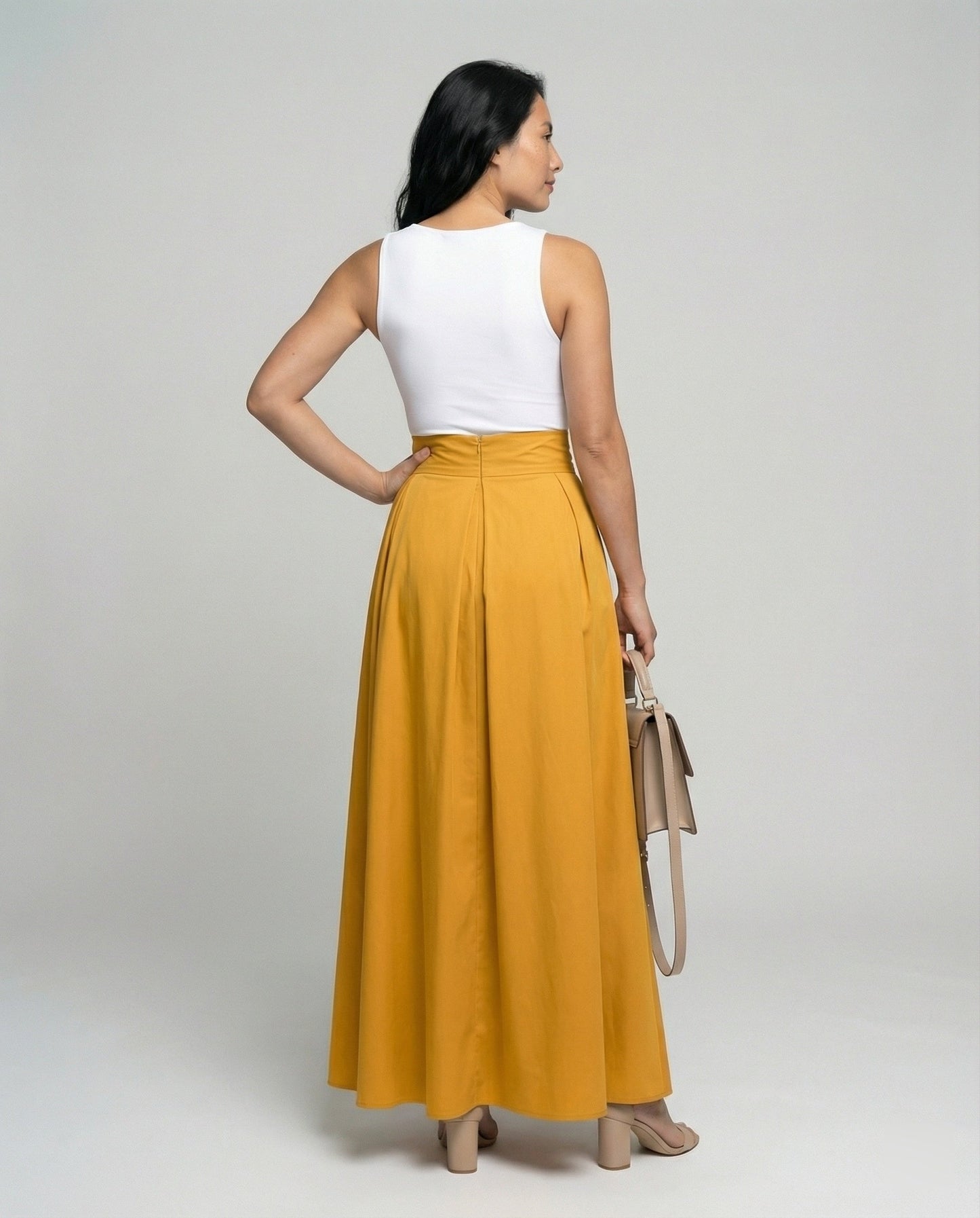 Eveloria Damen Faltrock Elegant