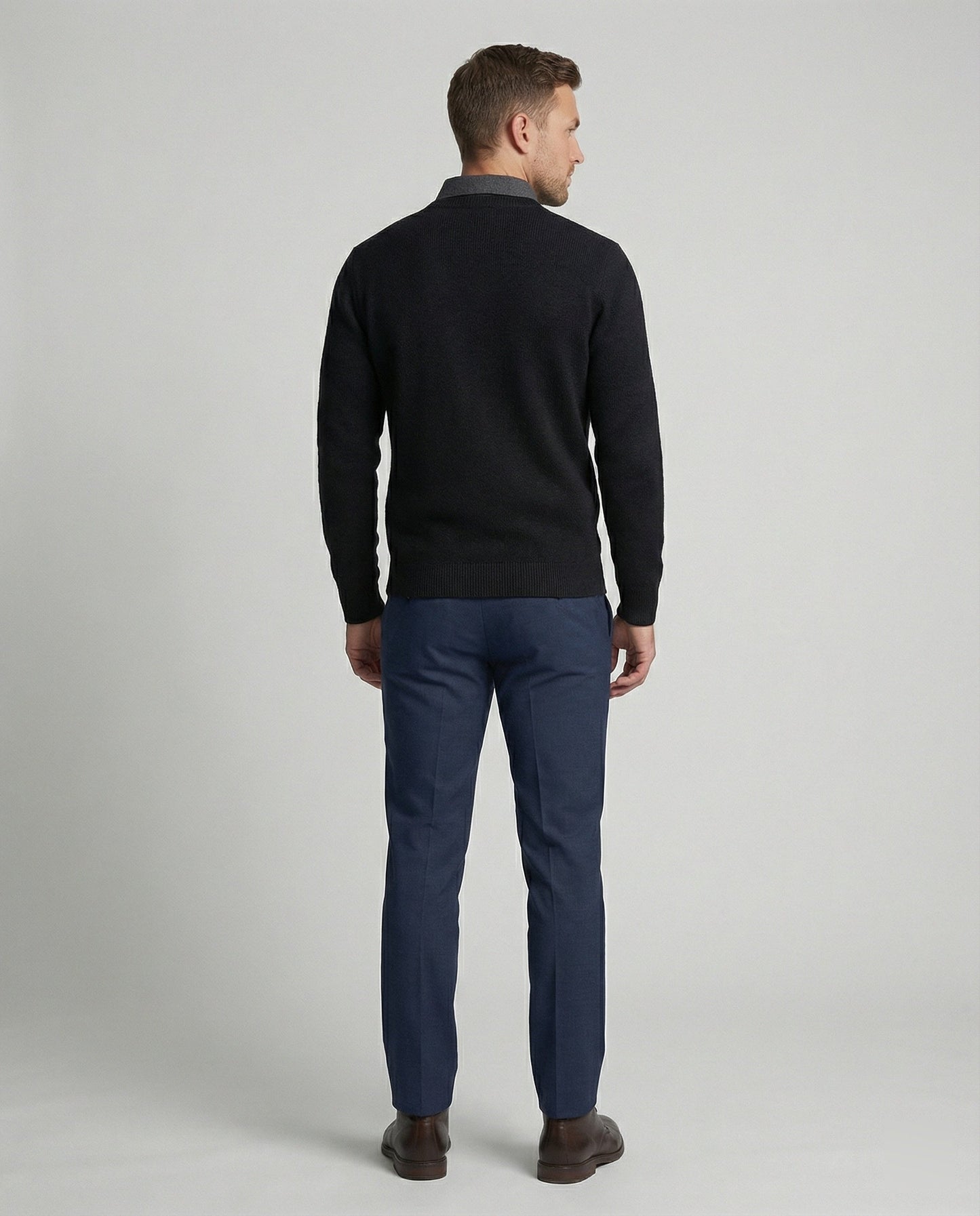Herren Feinstrickpullover Elegantes Design