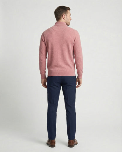 Eleganter Damen Merino Pullover V-Ausschnitt