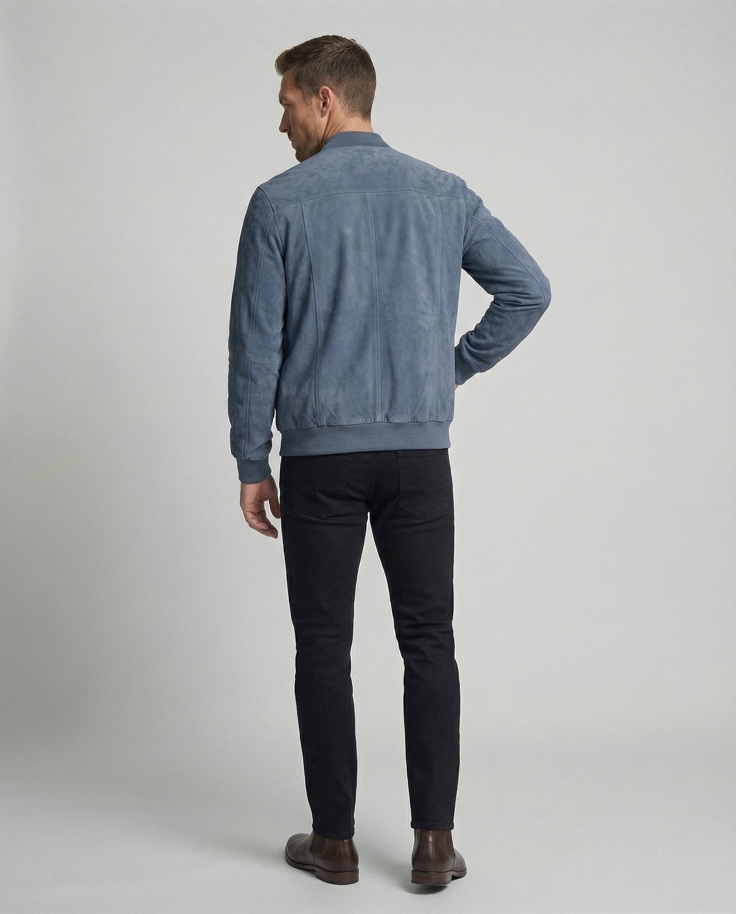Herren Bomberjacke Slim Freizeitkleidung