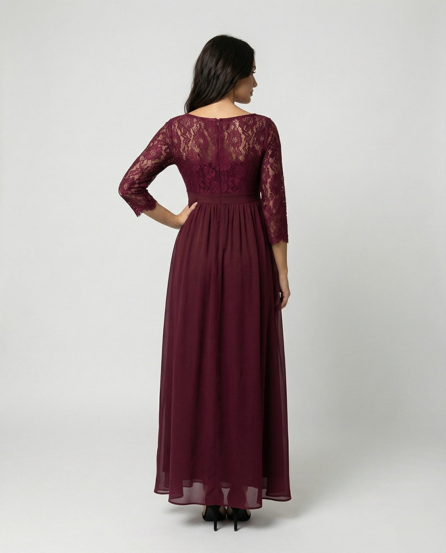 Elegantes Damen Abendkleid für Schwangere