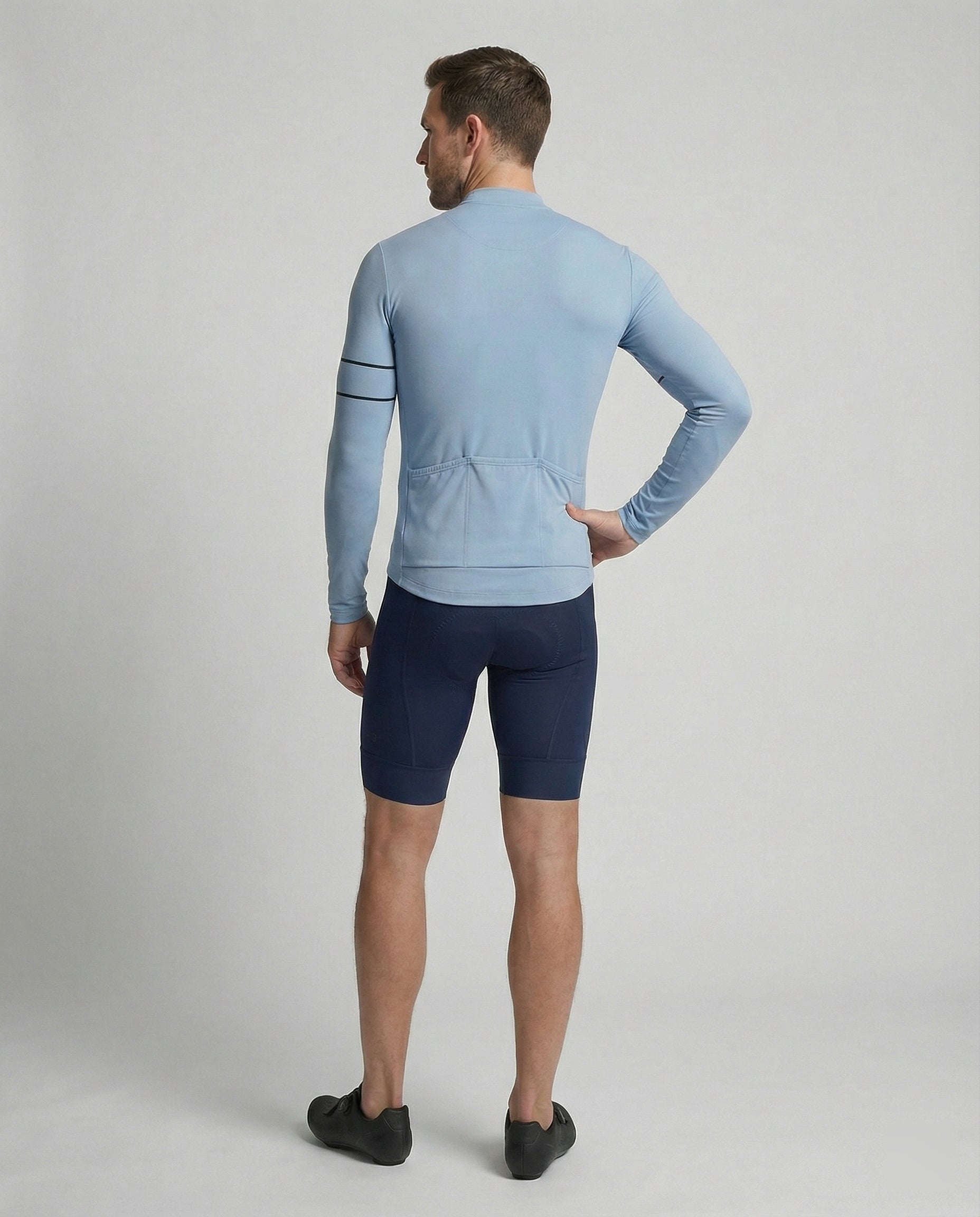 Herren Rennradtrikot Langarm Aerodynamisch - Eveloria