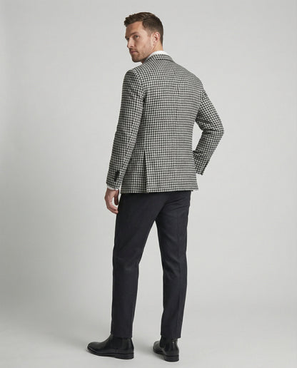 Herren Karoblazer Moderner Schnitt Elegantes Design