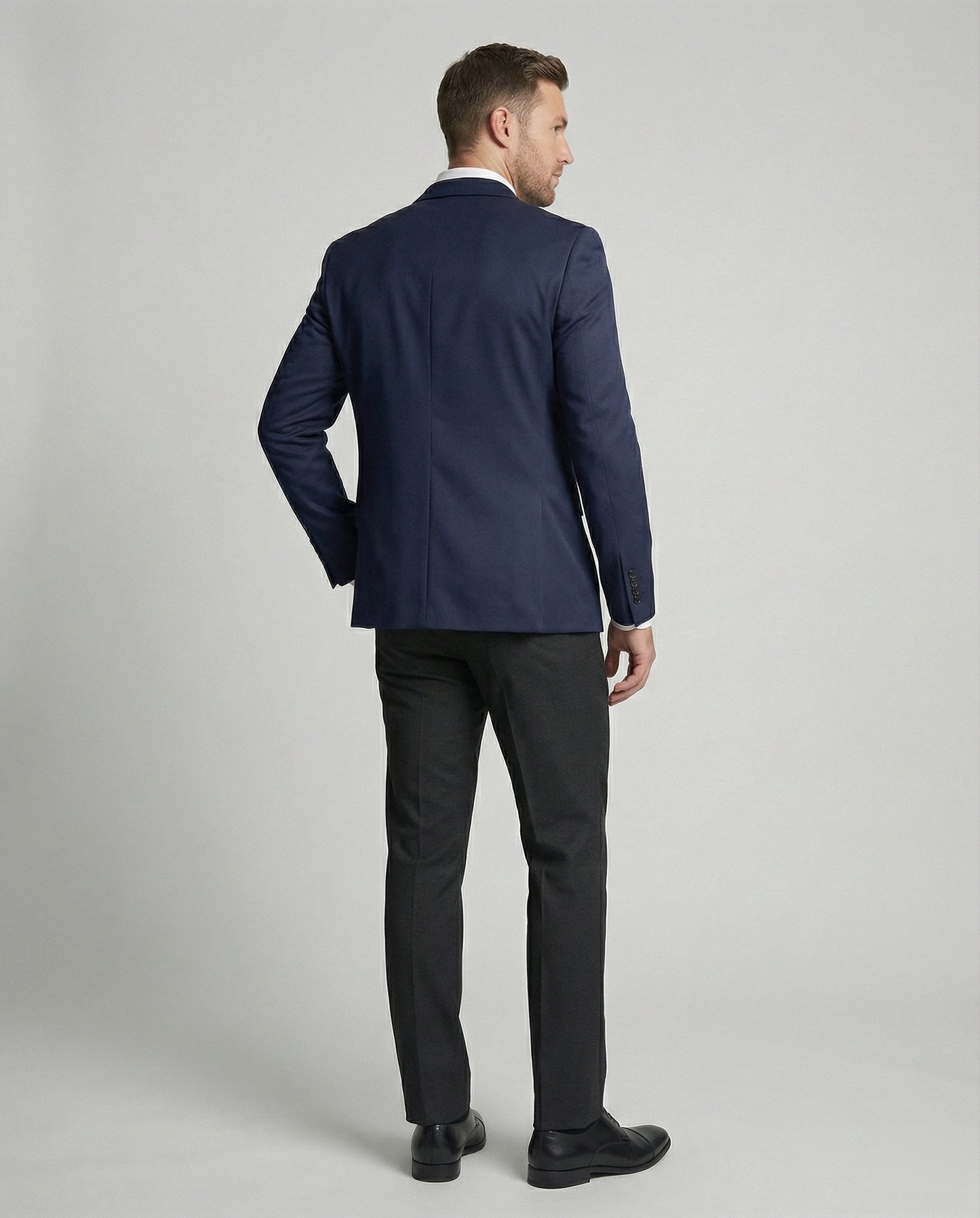 Herren Satinjacke Elegant Modisch