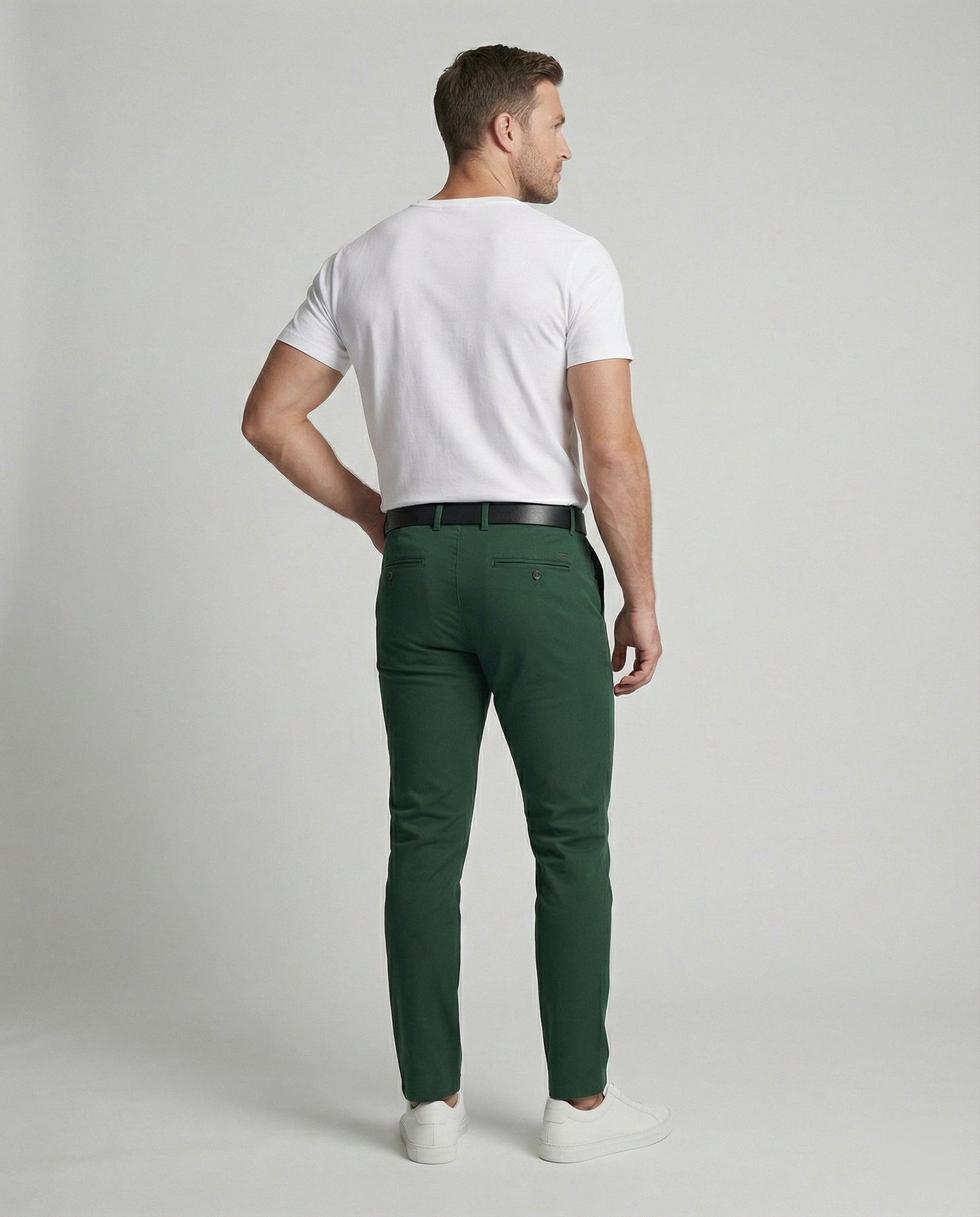 Herren Slimfit Chinohose Bequem - Eveloria
