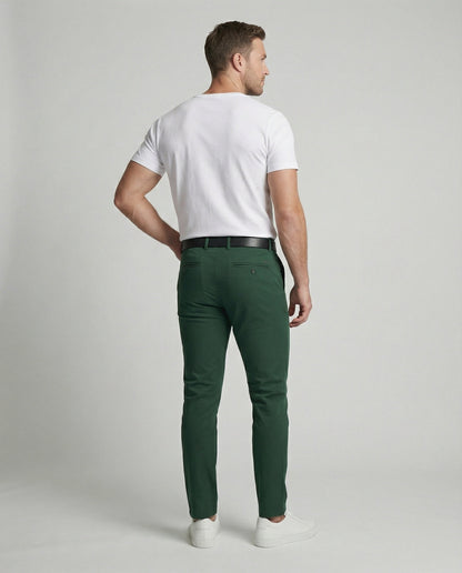 Herren Slimfit Chinohose Bequem - Eveloria