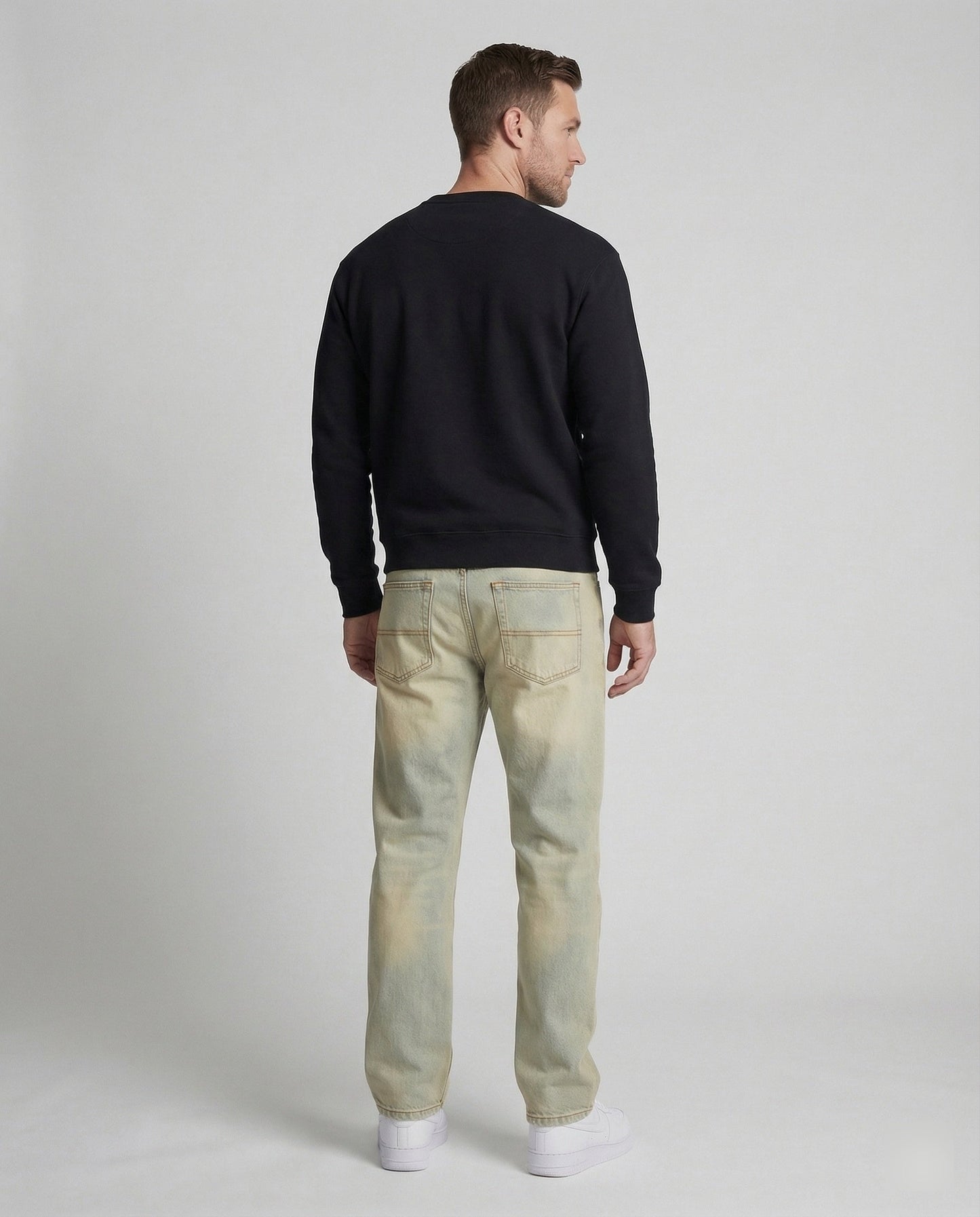 Herren Straight Jeans Klassischer Schnitt - Eveloria