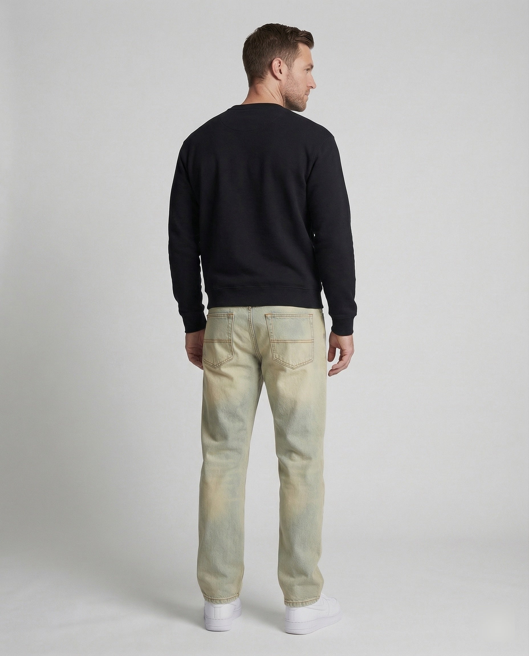 Herren Straight Jeans Klassischer Schnitt - Eveloria