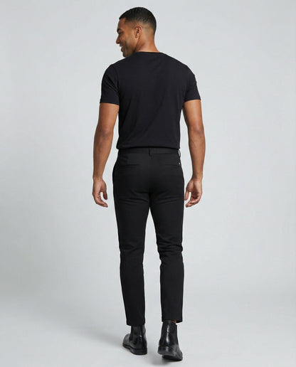 Herren Slimfit Anzughose Mit Taschen