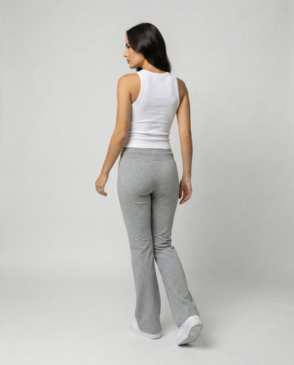 Damen Sweathose Hochtailliert Bequem