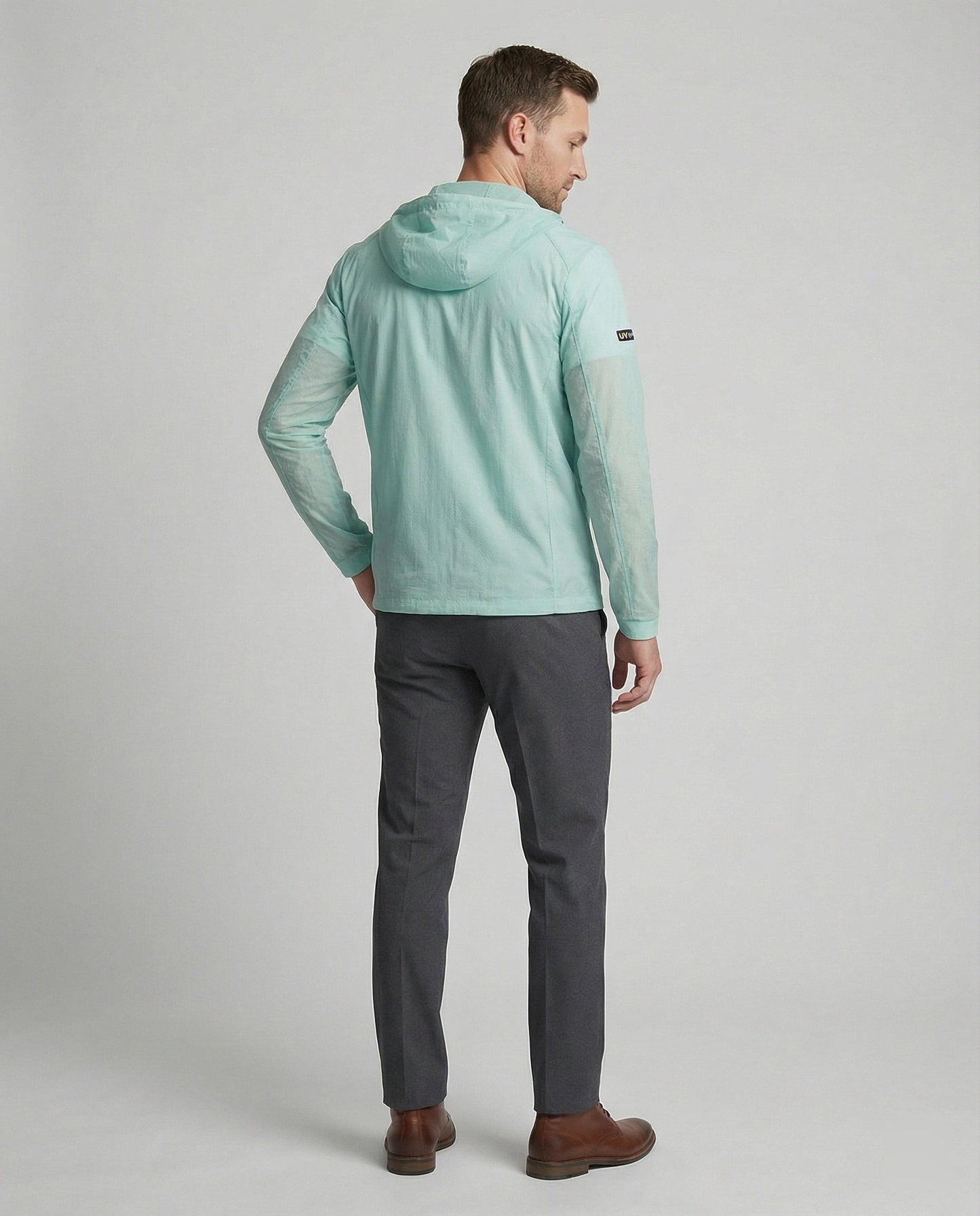 Herren Laufjacke Atmungsaktiv Mit Reißverschluss