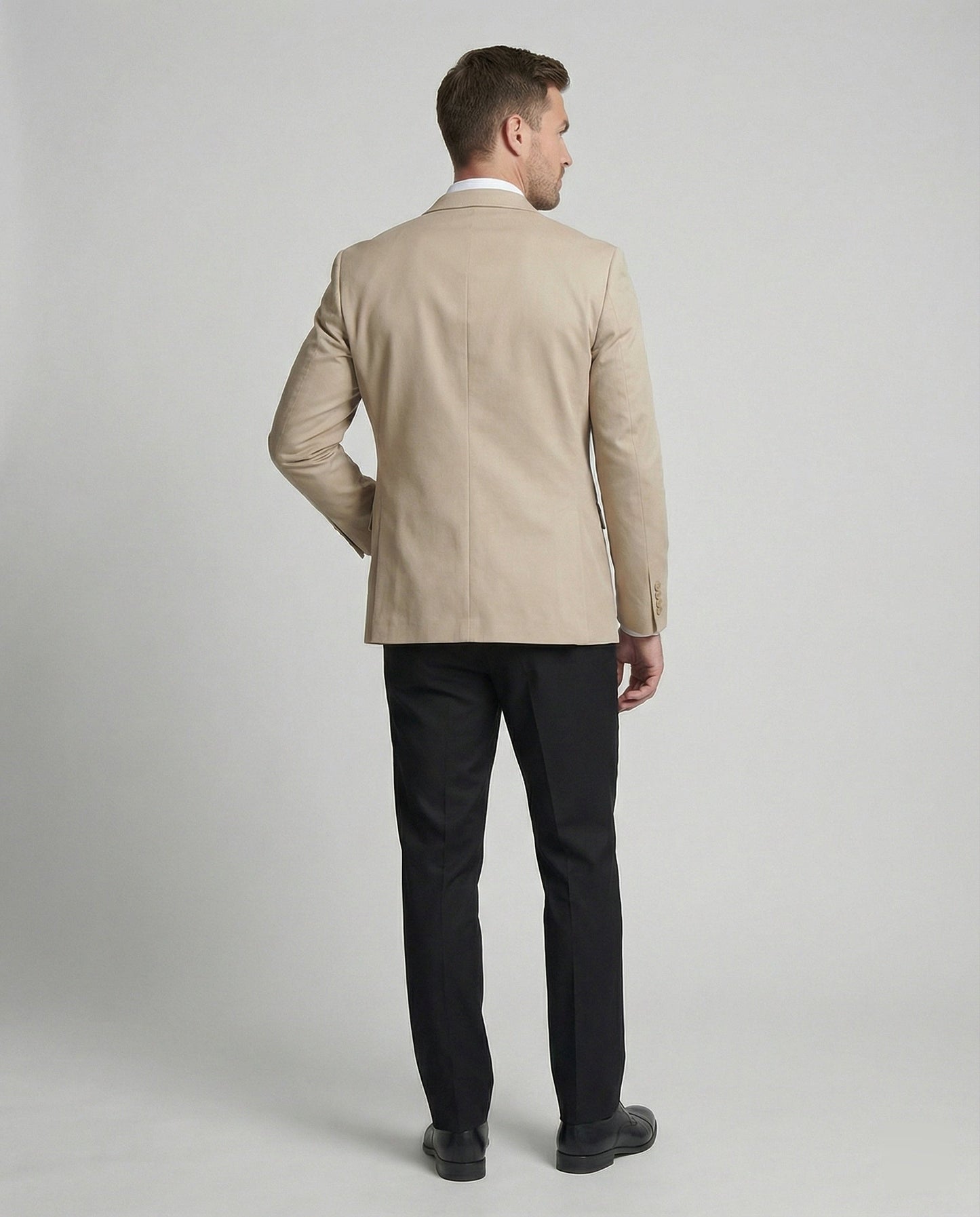 Herren Business Sakko Tailliert Stretch