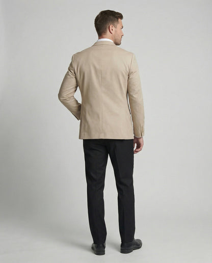 Herren Business Sakko Tailliert Stretch