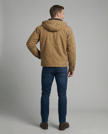 Herren Jacke Komfort Leder