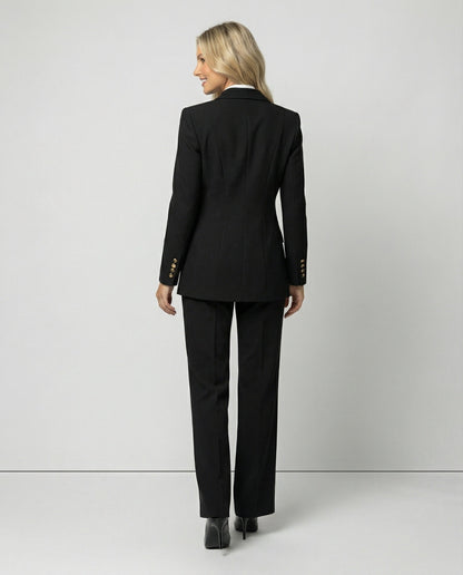 Damen Tailliertes Wollsakko Elegante Passform