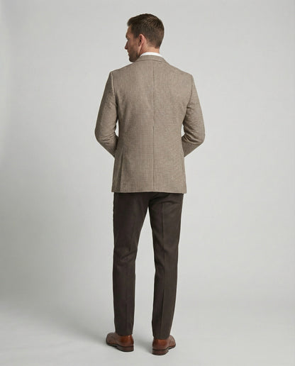 Herren Leinenblazer Sakko Beige