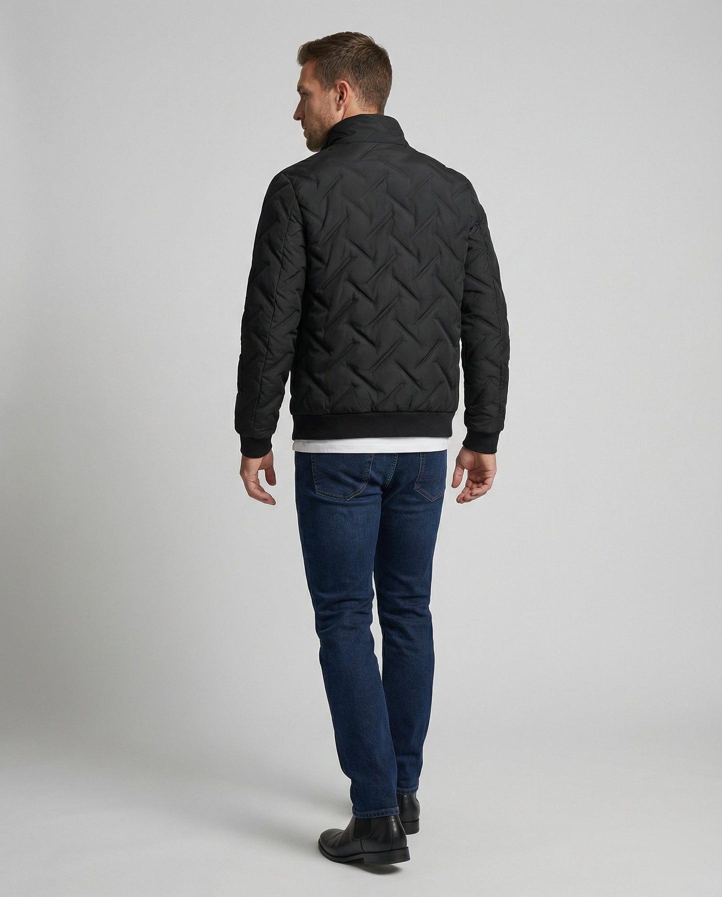 Herren Winterjacke Wattierte Isolierte