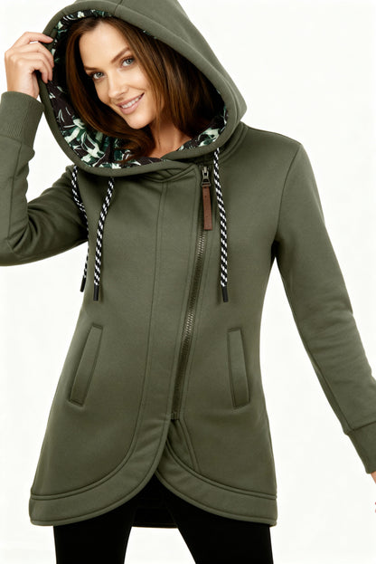 Damen Winterjacke Windschutz Elegante Passform