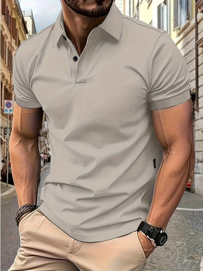 Eveloria Damen Kurzarm Polo Baumwolle Bequem Weiß
