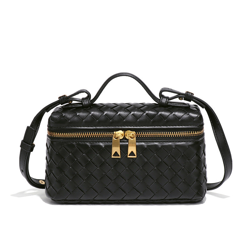 Damen Mini-Handtasche Leder mit Umhängegurt