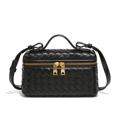 Damen Mini-Handtasche Leder mit Umhängegurt