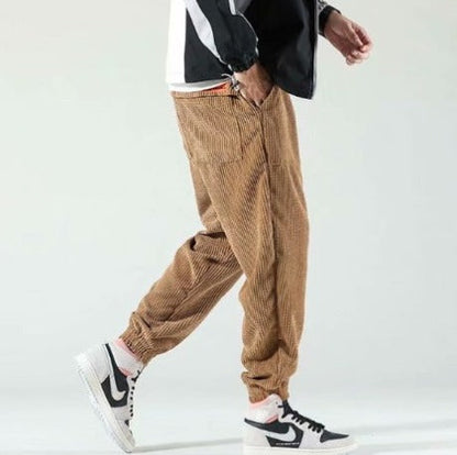 Eveloria Damen Cordhose Modisch