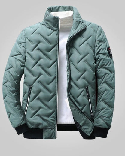 Herren Winterjacke Wattierte Isolierte