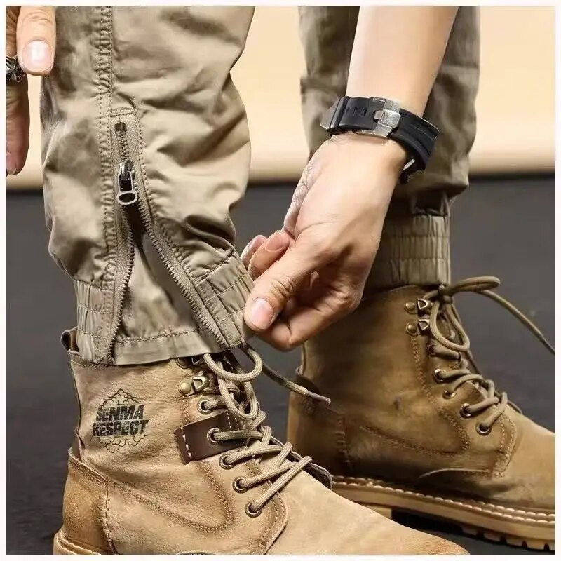 Herren Cargohose Lang Langlebig