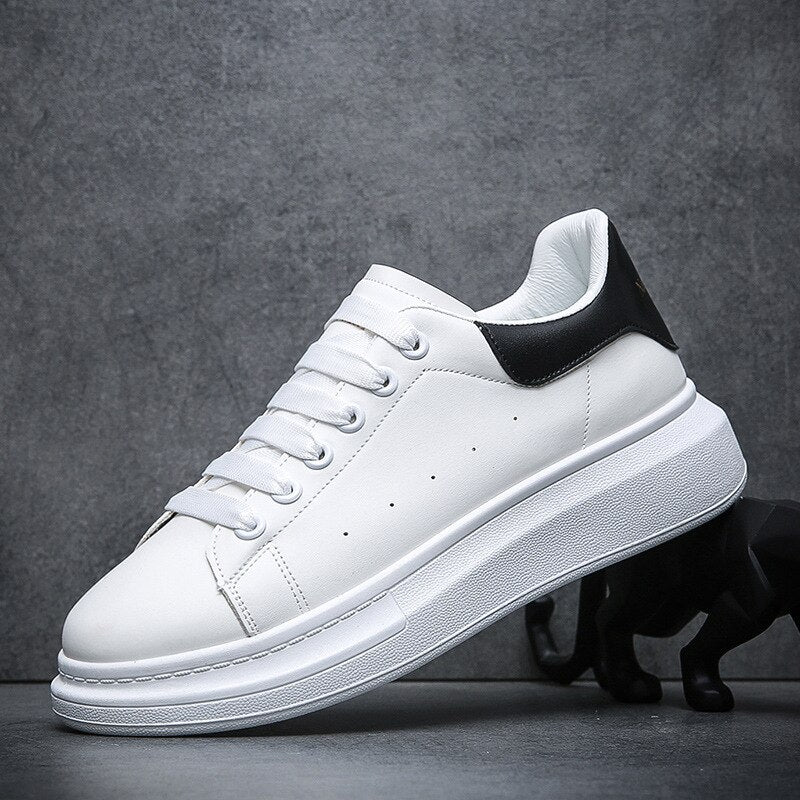 Eveloria Damen Plateau Turnschuhe