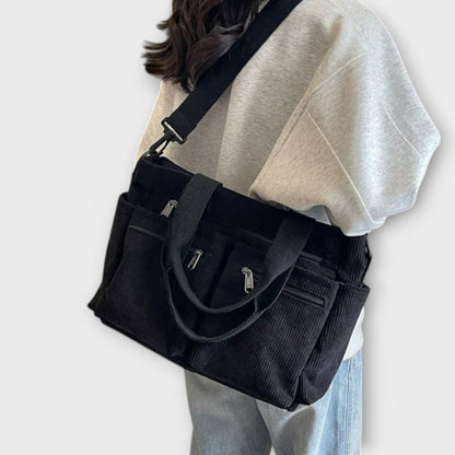 Damen Tote Tasche Alltag Leder Braun