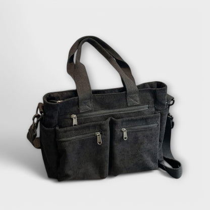 Damen Tote Tasche Alltag Leder Braun
