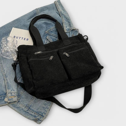 Damen Tote Tasche Alltag Leder Braun