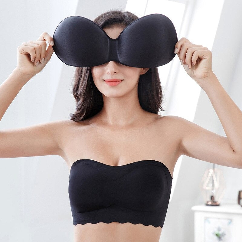 Eveloria Damen Bh Wireless Abnehmbare Träger
