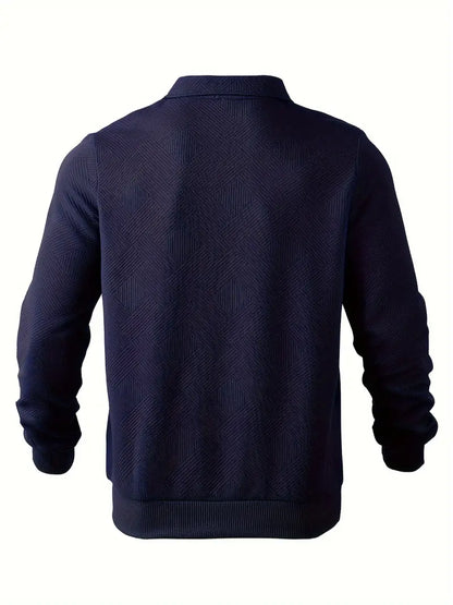 Eveloria Herren 1/4-Zip-Pullover Stilvoll