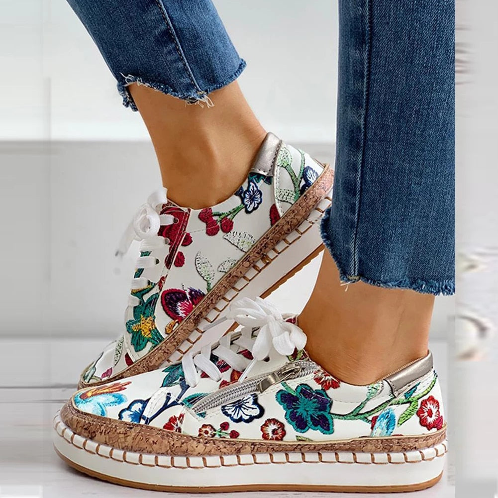 Eveloria Damen Schuhe Vulkanisiert Komfort