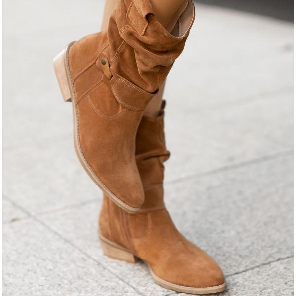 Eveloria Damen Stiefelette Reißverschluss Schwarz - Eveloria