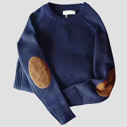 Bruno Herren Gestrickter Winterpullover