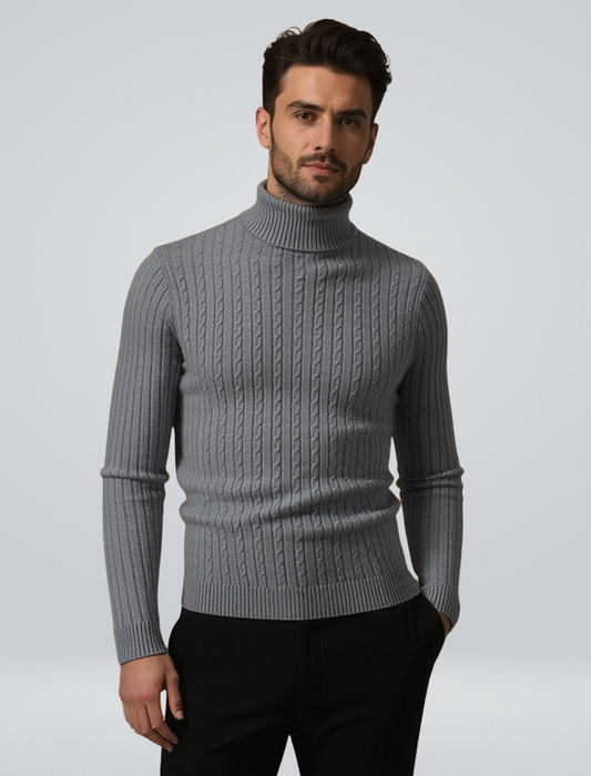 Herren Rollkragenpullover Stilvoll - Norvielle