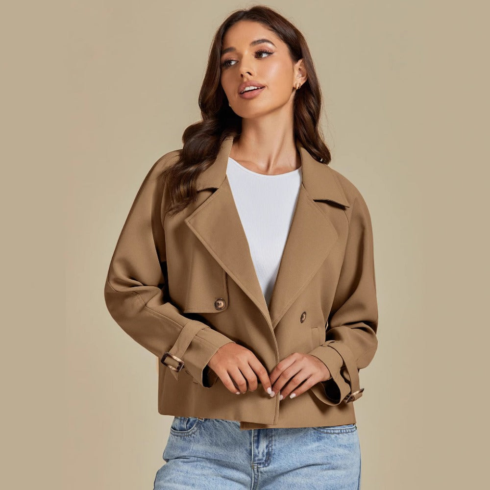 Damen Doppelreiher Kurzjacke Giovanna