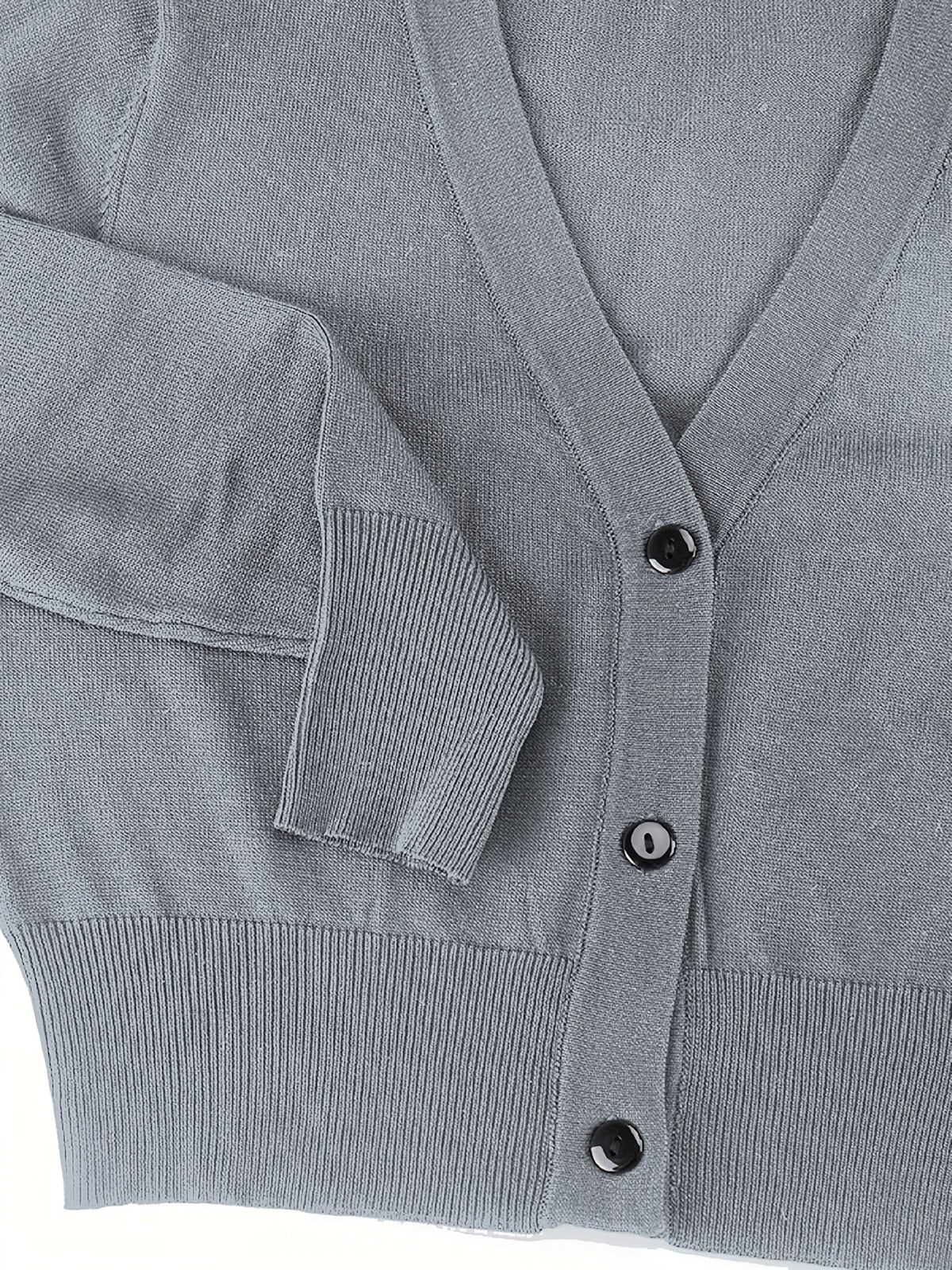 Eveloria Damen Bolerojacke Knopfverschluss