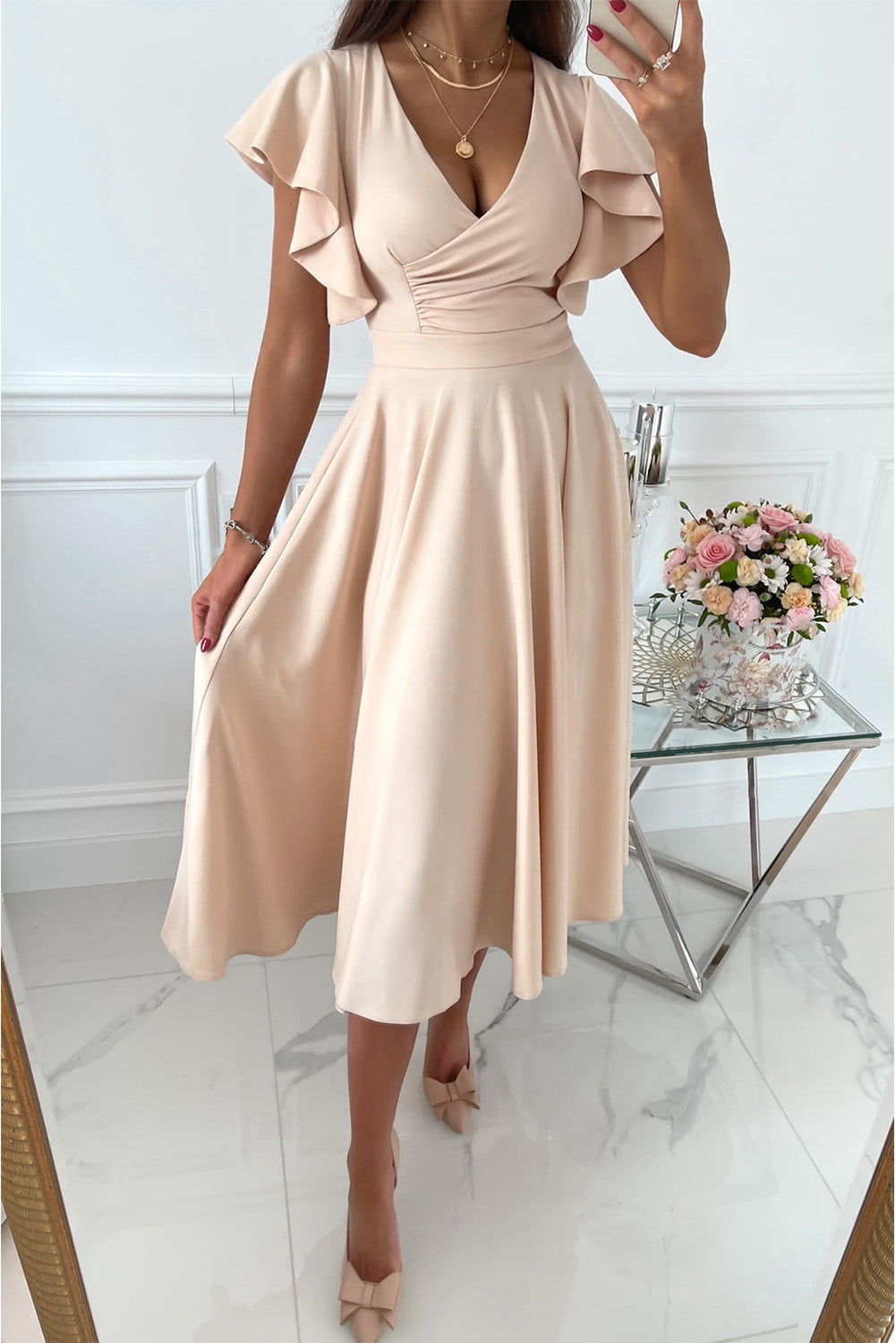 Eveloria Damen Freizeitkleid Elegant - Eveloria