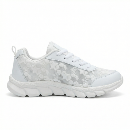 Damen Orthopädische Sneakers Fußgewölbeunterstützung Schwarz - Eveloria