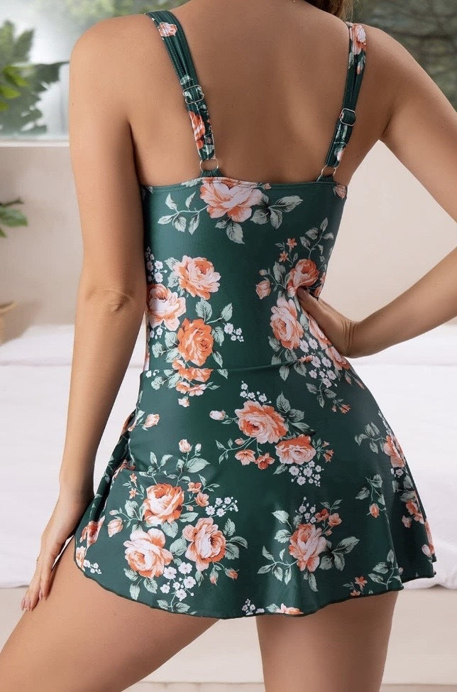 Eveloria Damen Einteiliger Badeanzug Bauchkontrolle