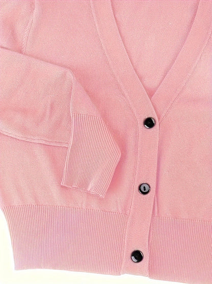 Eveloria Damen Bolerojacke Knopfverschluss