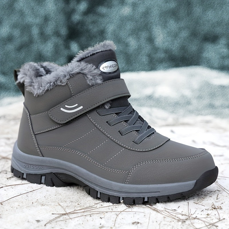 Unisex Winterstiefel Knöchelhoch Warm Gefüttert